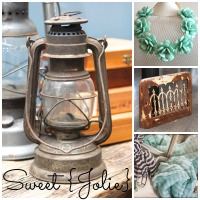The Home Girls and Sweet {Jolie} Giveaway- Vintage Home Tour Part 2
